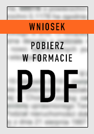 Pobierz wzór, druk lub formularz w formacie PDF - wniosek o wyrejestrowanie Babiak