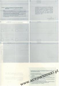 Carta di circolazione - dowód rejestracyjny