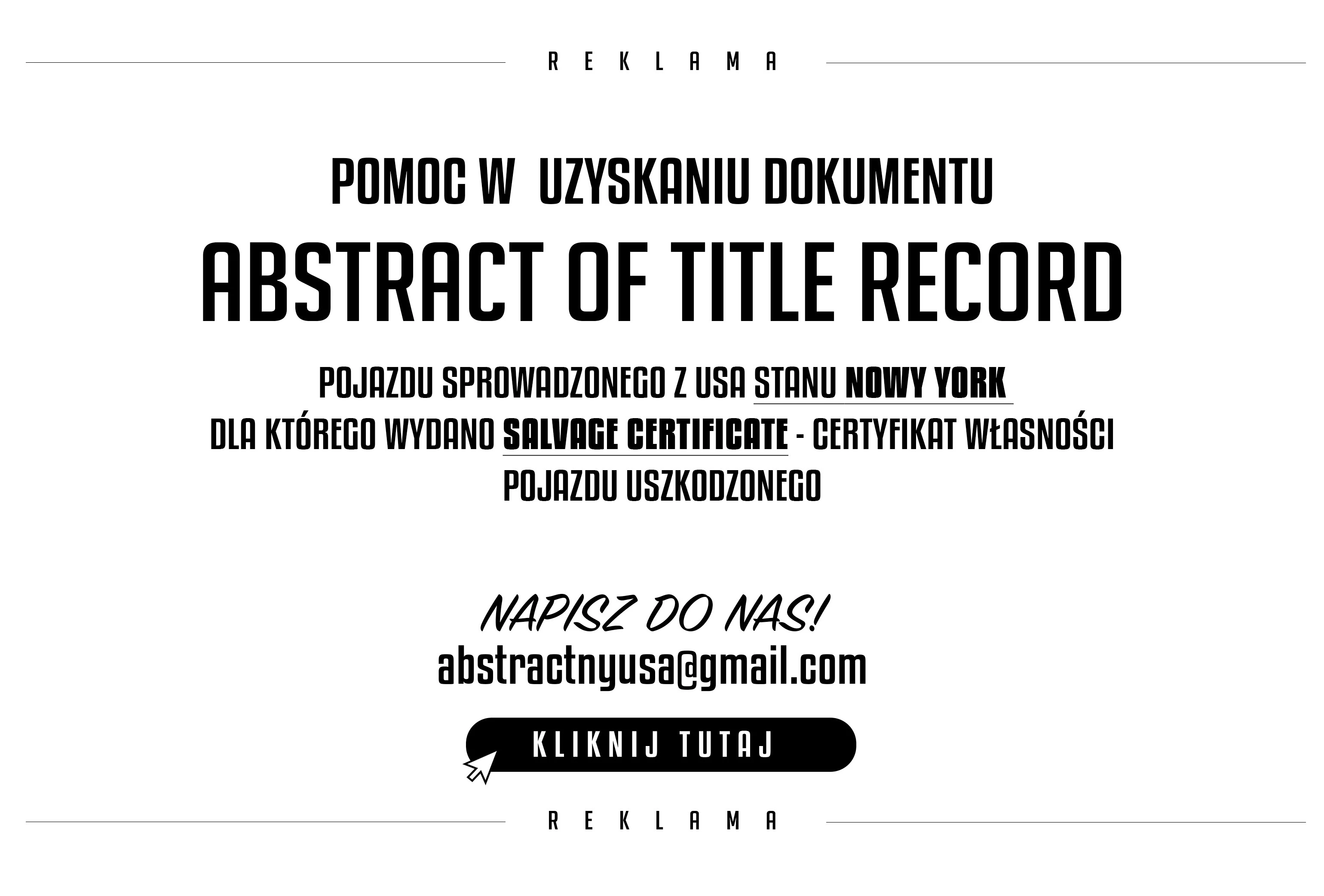 Abstract of Title Record - Pomoc