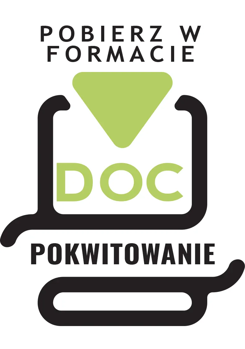 Pobierz wzór, druk lub formularz w formacie DOC - Pokwitowanie (potwierdzenie) przyjęcia zadatku na poczet zakupu pojazdu