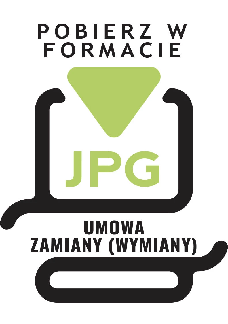 Pobierz wzór, druk lub formularz w formacie JPG - Umowa zamiany (wymiany) pojazdów