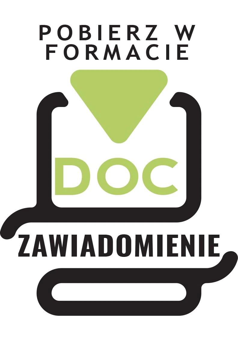 Pobierz wzór, druk lub formularz w formacie PDF - zawiadomienie o nabyciu naczepy Baranów