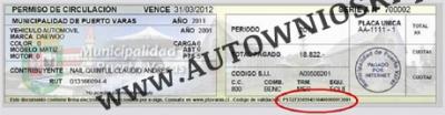 Certificate of registration, Certificat d'immatriculation, Carta di circolazione