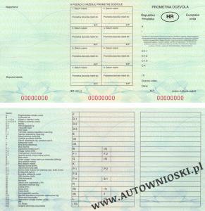 Certificate of registration, Certificat d'immatriculation, Carta di circolazione