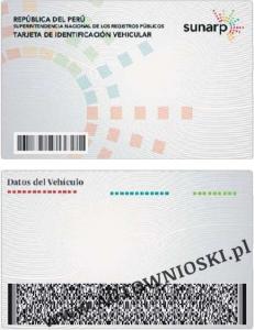 Dowód rejestracyjny (Certificate of registration, Certificat d'immatriculation, Carta di circola)